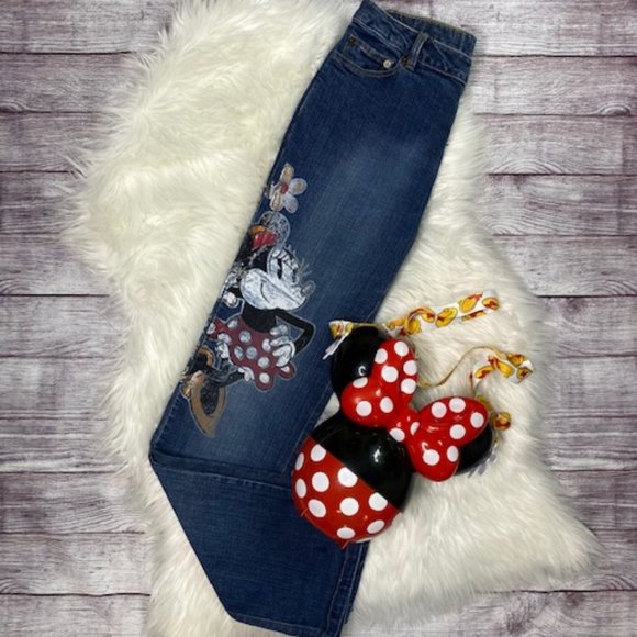 Disney Denim - DISNEY Women's Minnie Mouse Denim Jeans